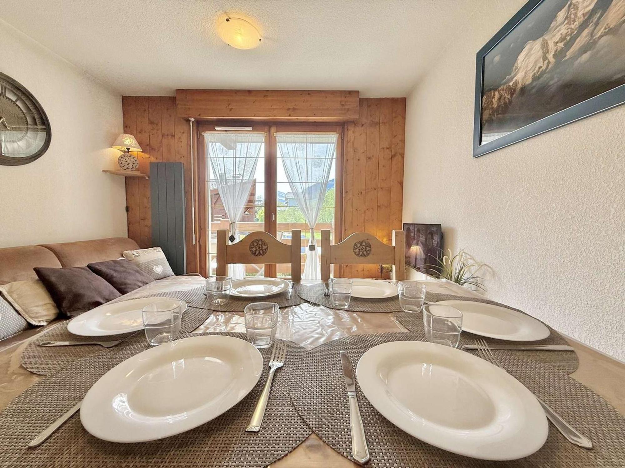 Appartement 2 Pieces Cabine A Praz-Sur-Arly - 6 Personnes Avec Parking - Fr-1-603-10 Praz-sur-Arly Exterior foto