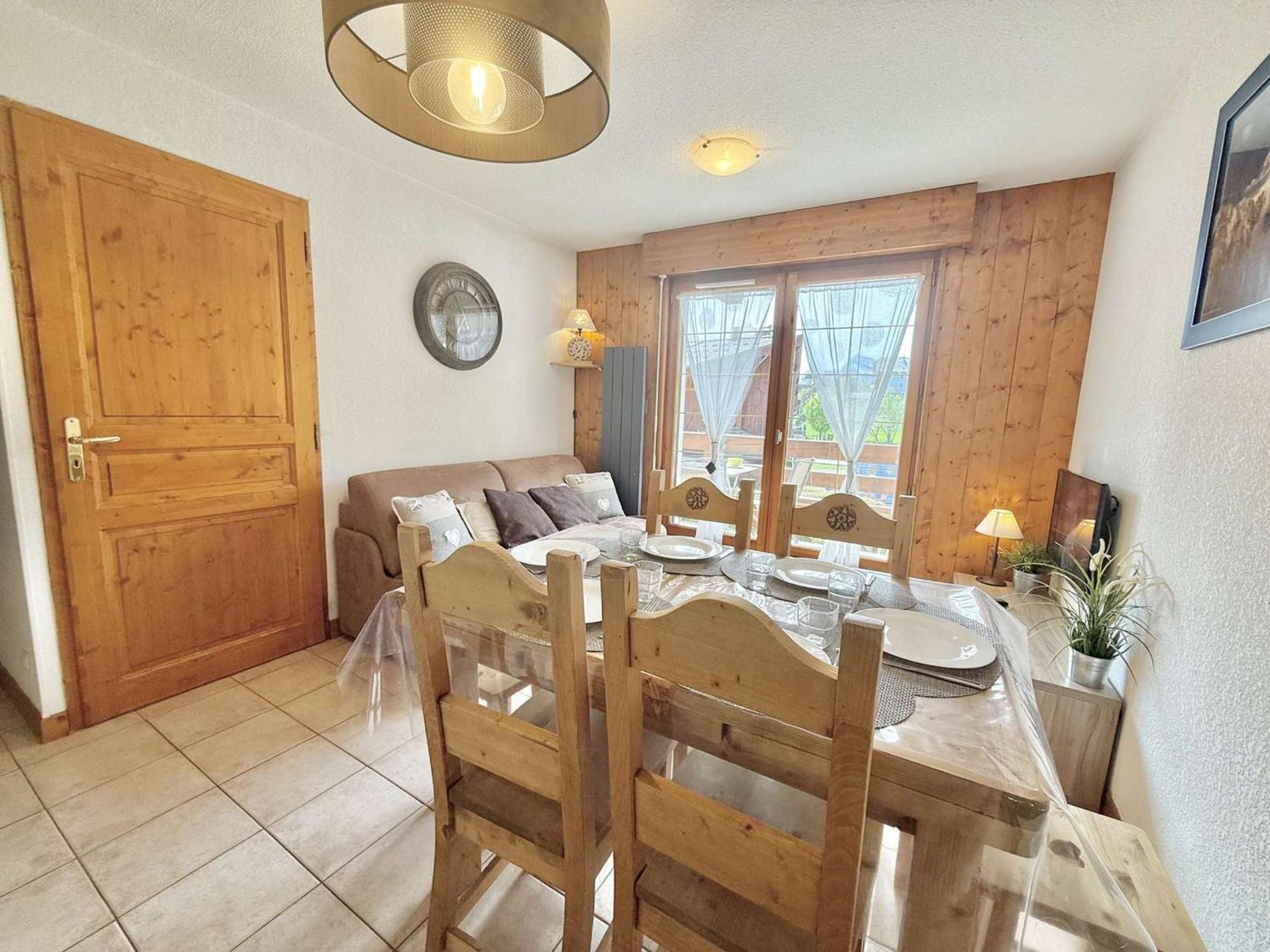 Appartement 2 Pieces Cabine A Praz-Sur-Arly - 6 Personnes Avec Parking - Fr-1-603-10 Praz-sur-Arly Exterior foto